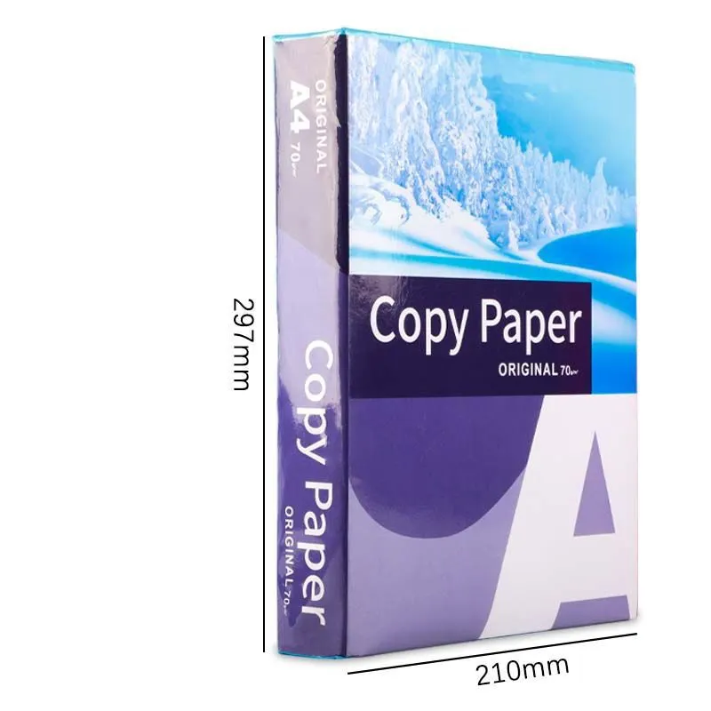 A4 Size 500 Sheets/Pack Office School Printing A3 B5 Copy Paper 70g 75g 80g