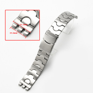 <span class=keywords><strong>Bracelet</strong></span> en acier inoxydable massif compatible avec le <span class=keywords><strong>bracelet</strong></span> en métal gaufré <span class=keywords><strong>Swatch</strong></span> YGS YAS pour homme, 23 mm - Product Image 5