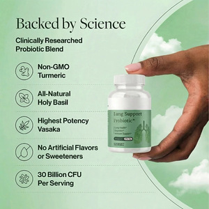 Probiótico de Marca Privada OEM para la Salud Pulmonar, Digestiva e Inmunológica, 60 Cápsulas - Product Image 5