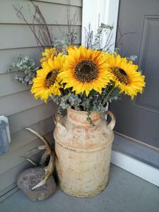 Grandes fleurs artificielles de tournesol et de lotus, 1 pièce, tête de fleur pleine de 8 pouces, tige longue de 33 pouces, en soie, pour remise de diplôme, mariage, Saint-Valentin - Product Image 3