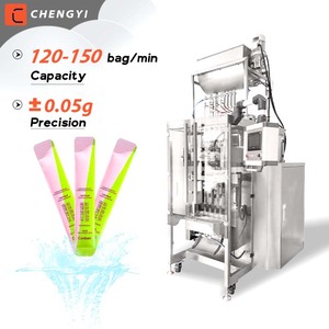 Machine d'emballage entièrement automatique multi-voies VFFS pour petits sachets de bain de bouche liquide et bâtonnets de bain de bouche - Product Image 1