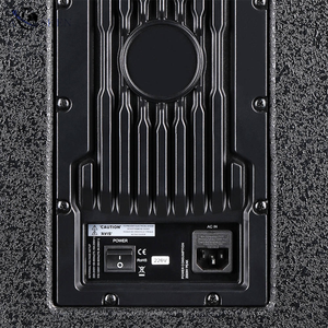Sistema de sonido amplificado de frecuencia completa de doce pulgadas con gabinete grande y sonido estéreo envolvente, con conector de señal XLR para bares interiores y actuaciones en vivo. - Product Image 5