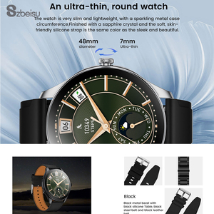 Đồng Hồ Thông Minh Sk42 Siêu Mỏng Bt Gọi Máy Nghe Nhạc 1.6Inch Màn Hình Amoled Người Đàn Ông Phụ Nữ Ngoài Trời Thể Thao Smartwatch Thiết Bị Mặc - Product Image 4