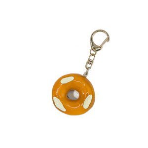 Cm36 vui vẻ và dễ thương Túi Mặt dây chuyền kiềm nước bánh mì Sáng Tạo Treo trang trí lúa mạch đen bánh mì mô phỏng ăn được Keychain thích hợp - Product Image 1