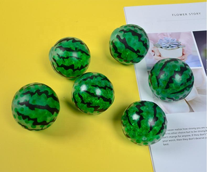 2025 Realistic Hot Selling Novelty TPR Watermelon <b>Squishy</b> Toy Anti-stress Soft Squeeze Release Toy Fidget Toy - Product Image 4