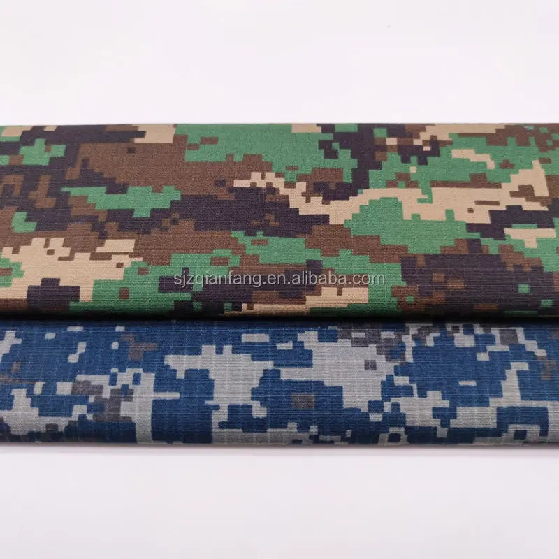 2024 China supplier poly cotton Camouflage Clothing Blend Camouflage Waterproof Fabric