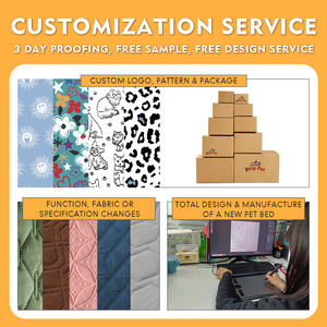 2023 Hunde produkte Hundebett warm wasserdicht Innen futter kleinen Memory Foam ortho pä dischen Riesen Katze Hund Couch Haustier Schlafs ofa für Menschen - Product Image 5