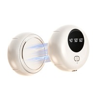 Paquete de 2 Calentadores de Manos Magnéticos Recargables, Calentamiento Rápido, Pantalla Digital, Calentador de Manos Eléctrico Portátil para Navidad y Golf
