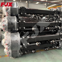 JUXIN Prix de gros usine Essieu de semi-remorque durable de type allemand 14T 16T en acier haute résistance à tube carré