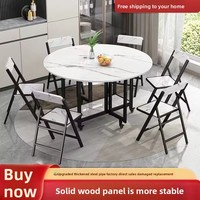 Kleiner Klappbarer Bambus-Esstisch für Apartments Modernes Design Mobiler 2-Sitzer Wohnzimmer-Aufbewahrungstisch Keine Montage Erforderlich
