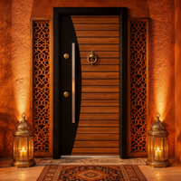 Porte d'entrée de sécurité en acier pour la maison, directement du fabricant, qualité export pour le marché russe, du Moyen-Orient et de Turquie