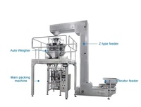 Machine d'emballage alimentaire électrique entièrement automatique multifonctionnelle à trois soudures latérales avec remplissage quantitatif