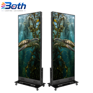จอแสดงผล LED แบบพกพา พับได้ สำหรับป้ายโฆษณาในร่ม เหมาะสำหรับการส่งเสริมการขายเชิงพาณิชย์ - Product Image 1