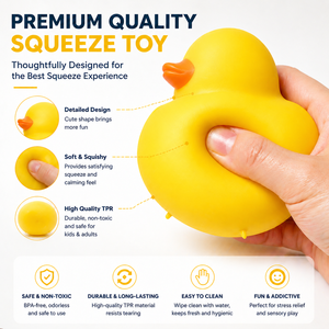 Wholesale Hot Selling TPR Duck Soft SqueezeToys Squishies for Children - Product Image 3