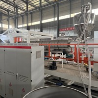 Ligne de production de couvertures anti-érosion, machine de fabrication de géomates 3D pour la végétalisation des pentes, ligne de machine d'extrusion
