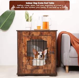 Mobili <span class=keywords><strong>per</strong></span> <span class=keywords><strong>cani</strong></span> con letto morbido, <span class=keywords><strong>cuccia</strong></span> in legno con due ante, <span class=keywords><strong>cuccia</strong></span> <span class=keywords><strong>per</strong></span> tavolino <span class=keywords><strong>per</strong></span> <span class=keywords><strong>cani</strong></span> di piccola/media taglia uso interno - Product Image 3