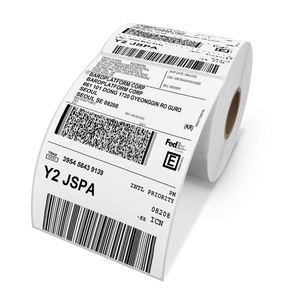 Recyclable Custom Thermal <b>Labels</b> Self-Adhesive Thermal <b>Waterproof</b> 260 Per Roll Specialty Paper Promotion - Product Image 3