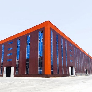 Khung kết cấu thép nhẹ đúc sẵn tòa nhà đa văn phòng hiện đại cao tầng với dịch vụ hàn & cắt - Product Image 1