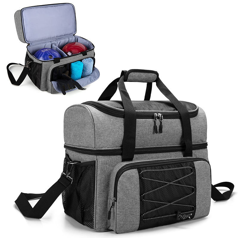 2 Ball Bowling Bag with Shoe