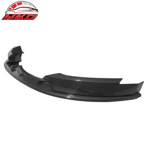 Compatible con BMW E82 2008-2013, Labio de Parachoques Delantero con Estampado de Fibra de Carbono - Product Image 4