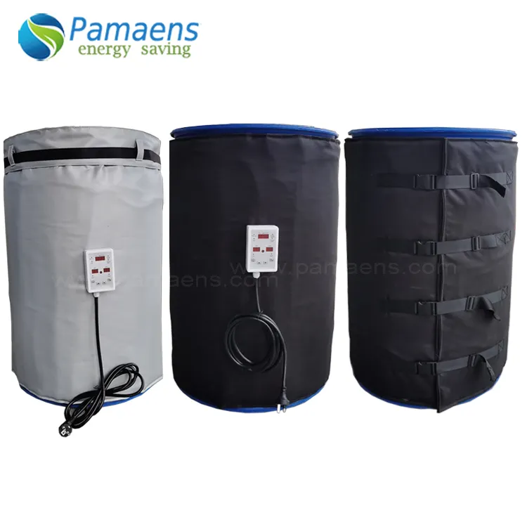 Cobertores de aquecimento do tambor do plástico durável com controle de temperatura