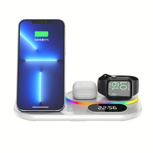 Nuevos Productos <span class=keywords><strong>2022</strong></span>, Cargador Inalámbrico 4 en 1 con Alarma LED de 30w para <span class=keywords><strong>iPhone</strong></span>, <span class=keywords><strong>Airpods</strong></span> y Reloj - Product Image 6