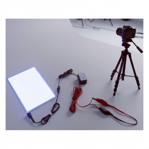 PYL PYL-EL-Backlight Retroilluminazione EL Ultra-Sottile ad Alta Luminosità per Applicazioni Curve/Irregolari di Qualsiasi Forma/Dimensione/Colore Certificato ROHS - Product Image 1