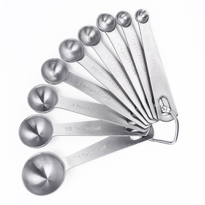 Wholesale 5/6/9-Pieces Heavy Duty Stainless Steel <b>Small</b> Tablespoon Measuring <b>Spoons</b> Set for Dry Ingredients - Product Image 3