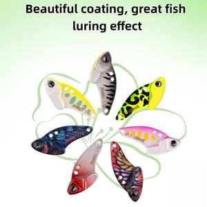 เหยื่อตกปลา SNEDA Creek Grasshopper VIB  แบบจิ๊<span class=keywords><strong>ก</strong></span>โลหะเคลือบตะ<span class=keywords><strong>ก</strong></span>ั่วทองแดง สำหรับตกปลาแมนดาริน ชับ และมาซีร์ - Product Image 4