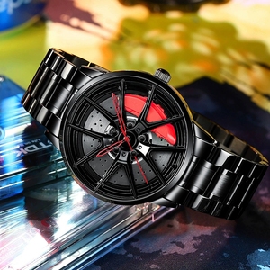 Reloj de Pulsera de Cuarzo SVJ 2029NIBOSI, Nuevo Diseño Único Personalizado para Hombre, Deportivo, Resistente al Agua, Aleación de 44 mm, Correa de Acero Inoxidable, Edición Limitada - Product Image 2