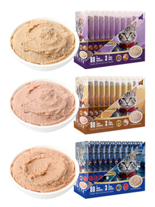 Mousse de viande humide EASA Gourmet avec plusieurs saveurs |   Friandise savoureuse pour <span class=keywords><strong>chat</strong></span>, riche en protéines, de qualité supérieure - Product Image 4