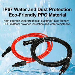 Cable de Extensión Solar para Conectores de 1500V, Resistente a la Intemperie, de Cobre Estañado XLPE IP67 - Product Image 4