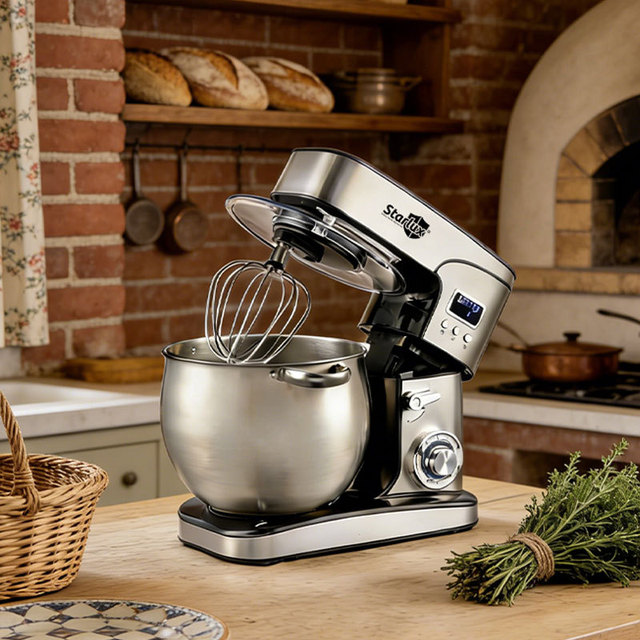 New Starlux Cross-border Chef Machine 12L 3-Speed Household Dough Mixer Fully Automatic Multi-function All-in-one Machine EU