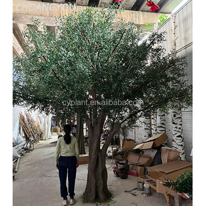 Decoración de hotel <span class=keywords><strong>Venta</strong></span> caliente a medida Evergreen 10 pies Mediterráneo Artificial Gran <span class=keywords><strong>olivo</strong></span> con frutas - Product Image 5