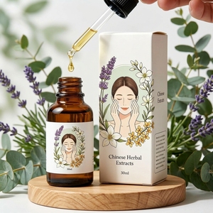 Aceite Limpiador Herbal Natural de Marca Privada OEM, Desmaquillante de Lavanda, Jazmín y Osmanthus, Limpieza Profunda de Poros, Jabón Facial Vegano - Product Image 2