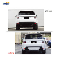 Kit de Carrocería GUGO para Range Rover Sport 2013-2017 L494, Actualización a Parachoques, Faros LED, Luces Traseras y Parrilla 2018-2022