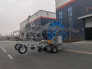 Nouveau système d'irrigation agricole mobile avec canon d'arrosage et enrouleur de tuyau pour terres agricoles - Product Image 2