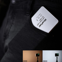 1000mAh pour Vlog caméra téléphone portable Led lumière de remplissage Mini lumière vidéo avec Clip de photographie Selfie lumière Led vidéo tourne-disque-disque-BKL