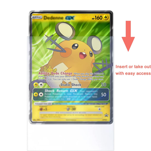 Pvc bán cứng nhắc trong suốt rõ ràng tùy chỉnh nhà máy bán buôn Top loader tay áo thẻ ảnh thẻ tay áo - Product Image 4