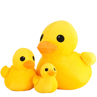 Fabrication de jouets en peluche mignons en forme de petit canard jaune, grand canard jaune, poupée pour enfants, cadeau, petit canard jaune en peluche, jouet en peluche doux