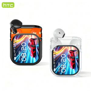 Tai nghe HTC NE20 Tai nghe <span class=keywords><strong>Bluetooth</strong></span> Dịch Thuật thời gian thực Tai nghe AI BT6.0 Màn hình LCD 48dB thông minh giảm tiếng ồn HiFi <span class=keywords><strong>2025</strong></span> mới Pro - Product Image 1