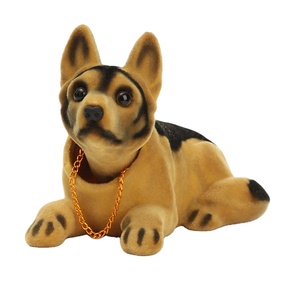 Super mignon tête secouant la tête résine <span class=keywords><strong>chien</strong></span> chiot Type Auto <span class=keywords><strong>voiture</strong></span> SUV intérieur tableau de bord décoration accessoires ornement - Product Image 2