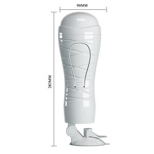 Echtes Silikon Weiche männliche Masturbation Flugzeug becher Hände frei männlicher Mastur bator - Product Image 3