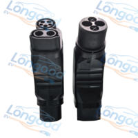 Adaptateur de chargeur rapide DC EV CCS1 vers CHAdeMO, haute tension 1000V, prise de station de charge