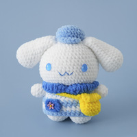Lindo Amigurumi de Ganchillo en Forma de Hoja de Sanli, Hecho a Mano, Ecológico, de Lana, para Niños de Jardín de Infancia, Tendencia en Artesanía