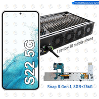 Sistema de Automatización para Granjas de Teléfonos Silenciosos - Chasis Profesional P30 para Integración de Placas Base S22 S20 y Refrigeración Estable