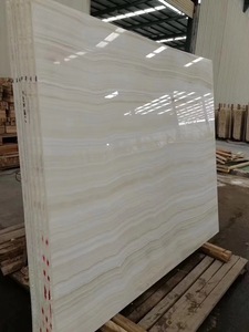 Tự nhiên trong suốt Backlit sông ngà trắng <span class=keywords><strong>Onyx</strong></span> tấm đá cẩm thạch cho trang trí nội thất biệt thự khách sạn - Product Image 5