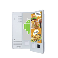 Kiosque de paiement en libre-service multifonctionnel de 21.5 pouces Terminal intérieur NFC QR POS pour facture de détail et billetterie utilisation sans surveillance