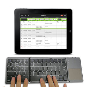 En stock, clavier Bluetooth pliable de poche, clavier Bluetooth pliable portable, clavier sans fil pleine taille pour Fold 4 Samsumg - Product Image 3