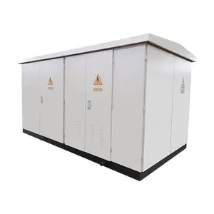 electrical equipment buried pad mounted substation 33/11 kv box substation transformer substation